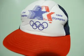 1984 Olympics Los Angeles Vintage 80's Adjustable Snap Back Trucker Hat