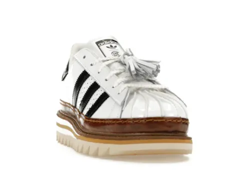 ADIDAS SUPERSTAR CLOT BY EDISON CHEN WHITE CRYSTAL SAND