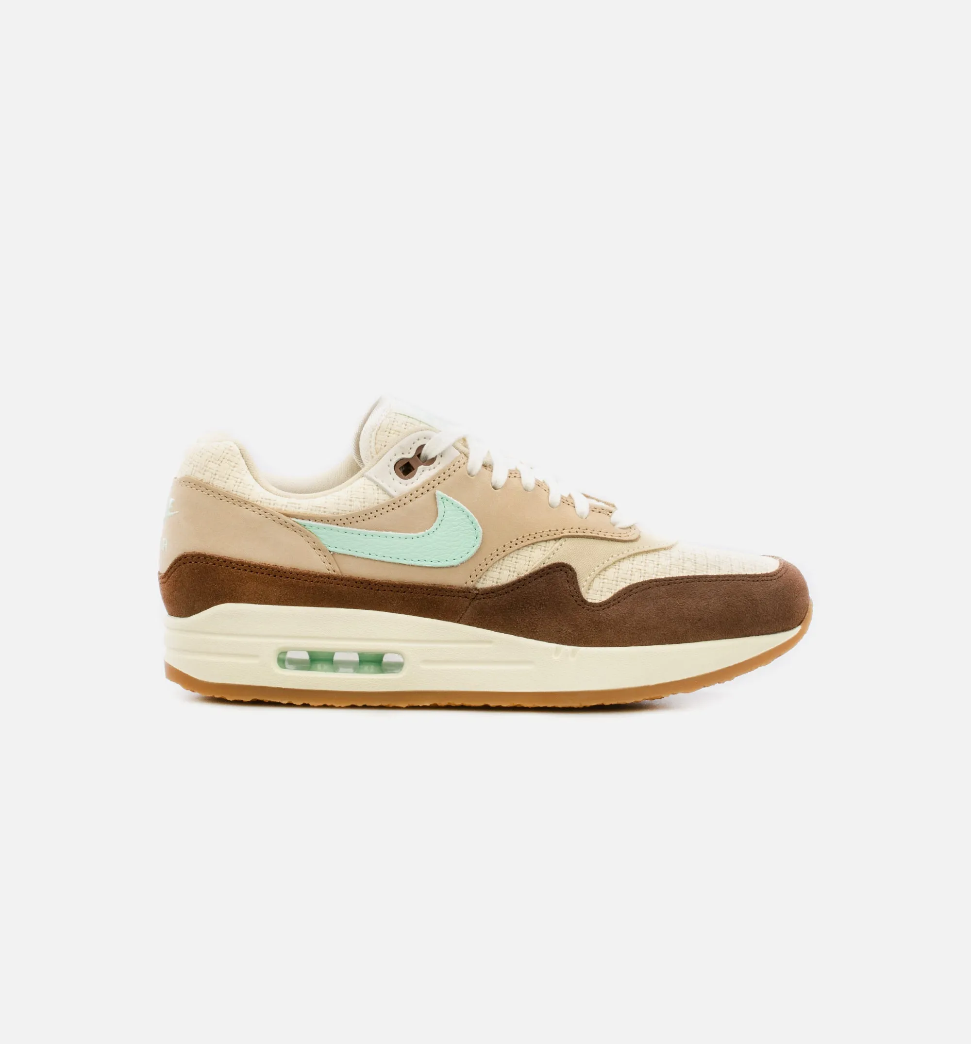 Air Max 1 Crepe Hemp Mens Lifestyle Shoe - Brown/Green