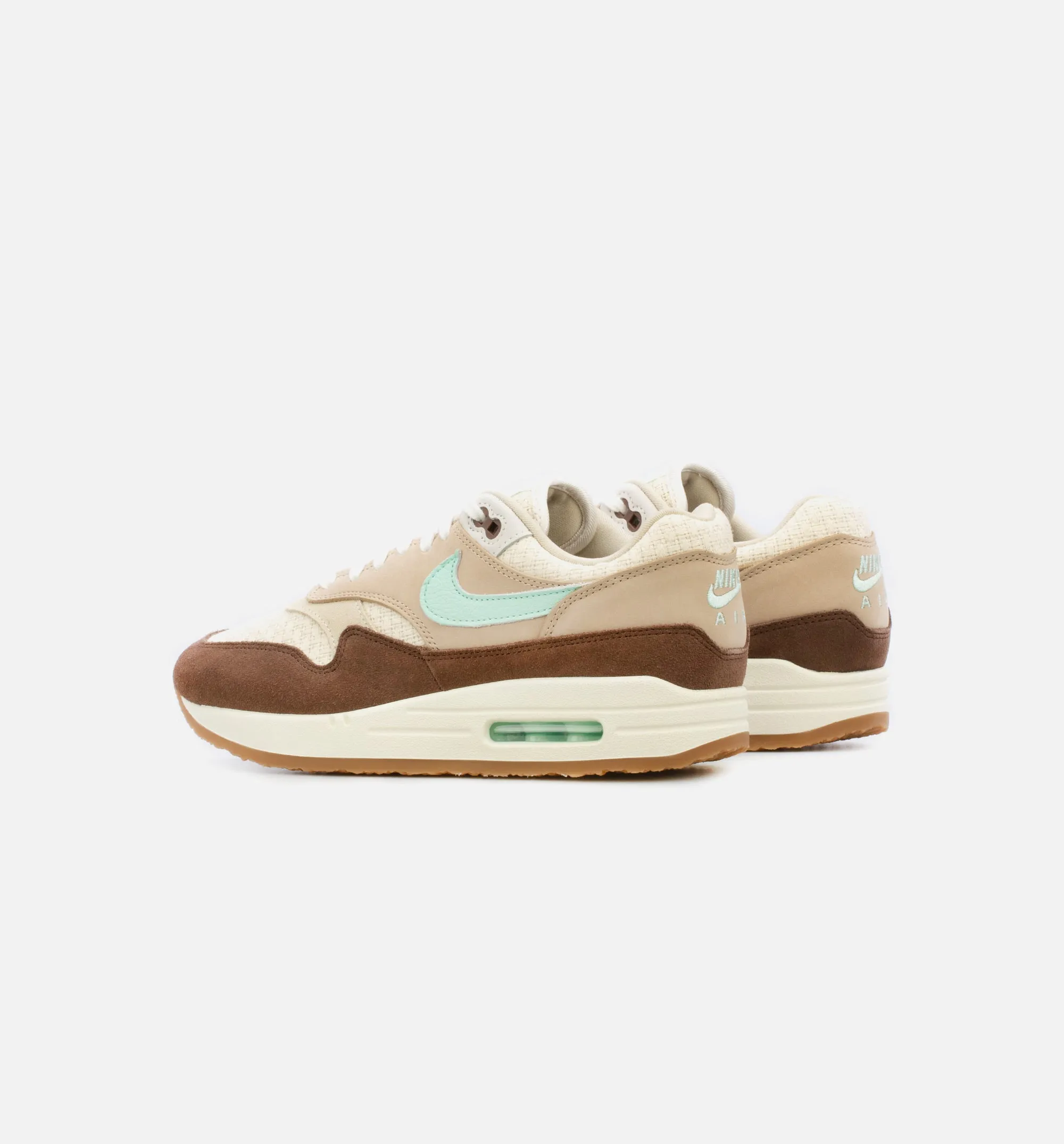 Air Max 1 Crepe Hemp Mens Lifestyle Shoe - Brown/Green