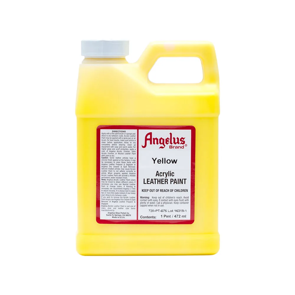 Angelus Yellow Leather Paint 044