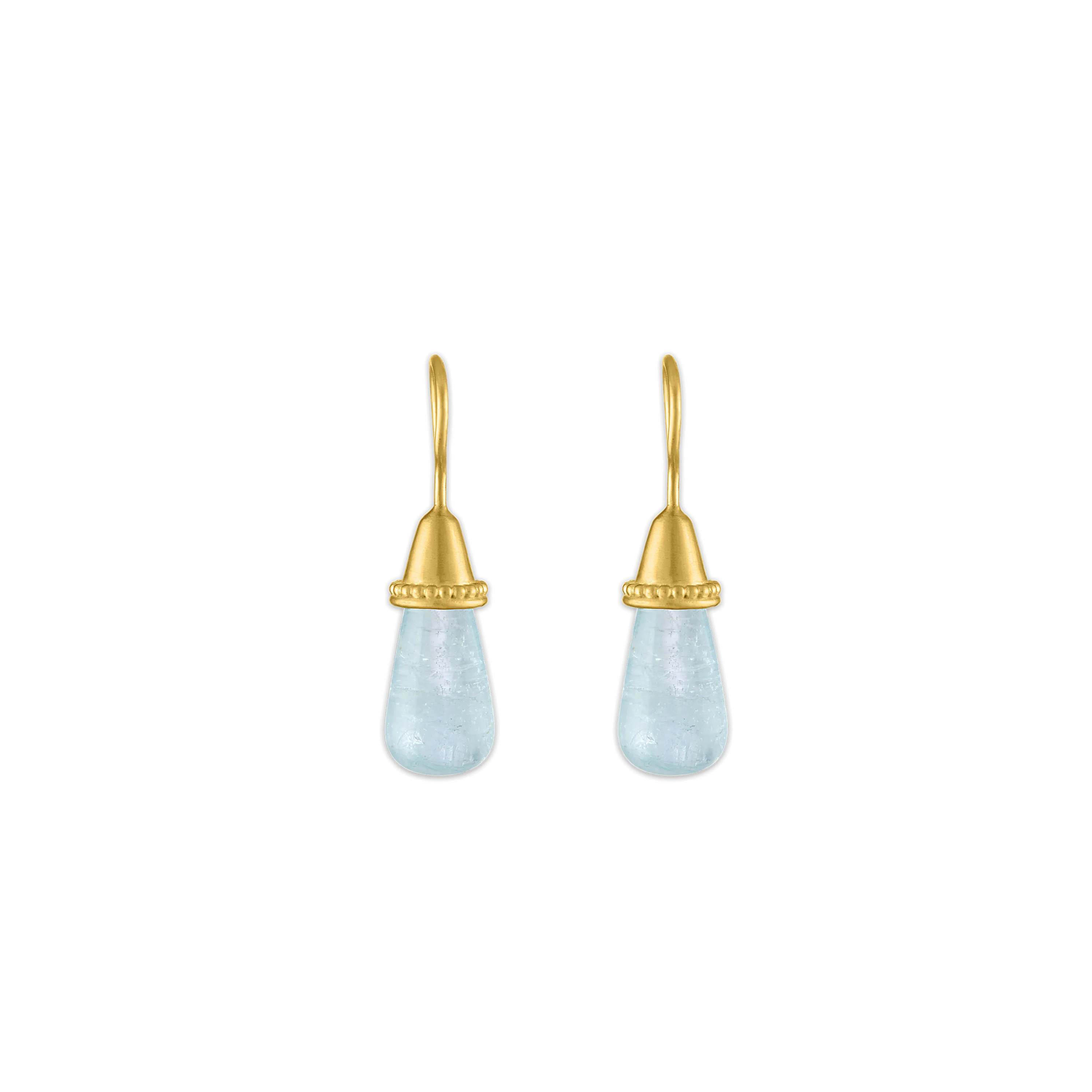 Aquamarine Pileus Earrings