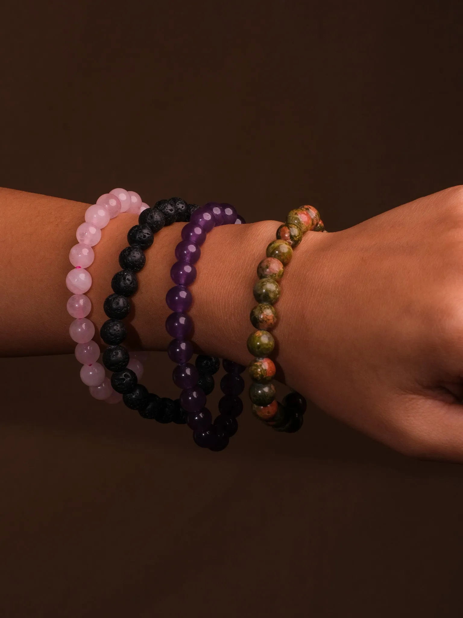 Auric Gemstone Beads Bracelet