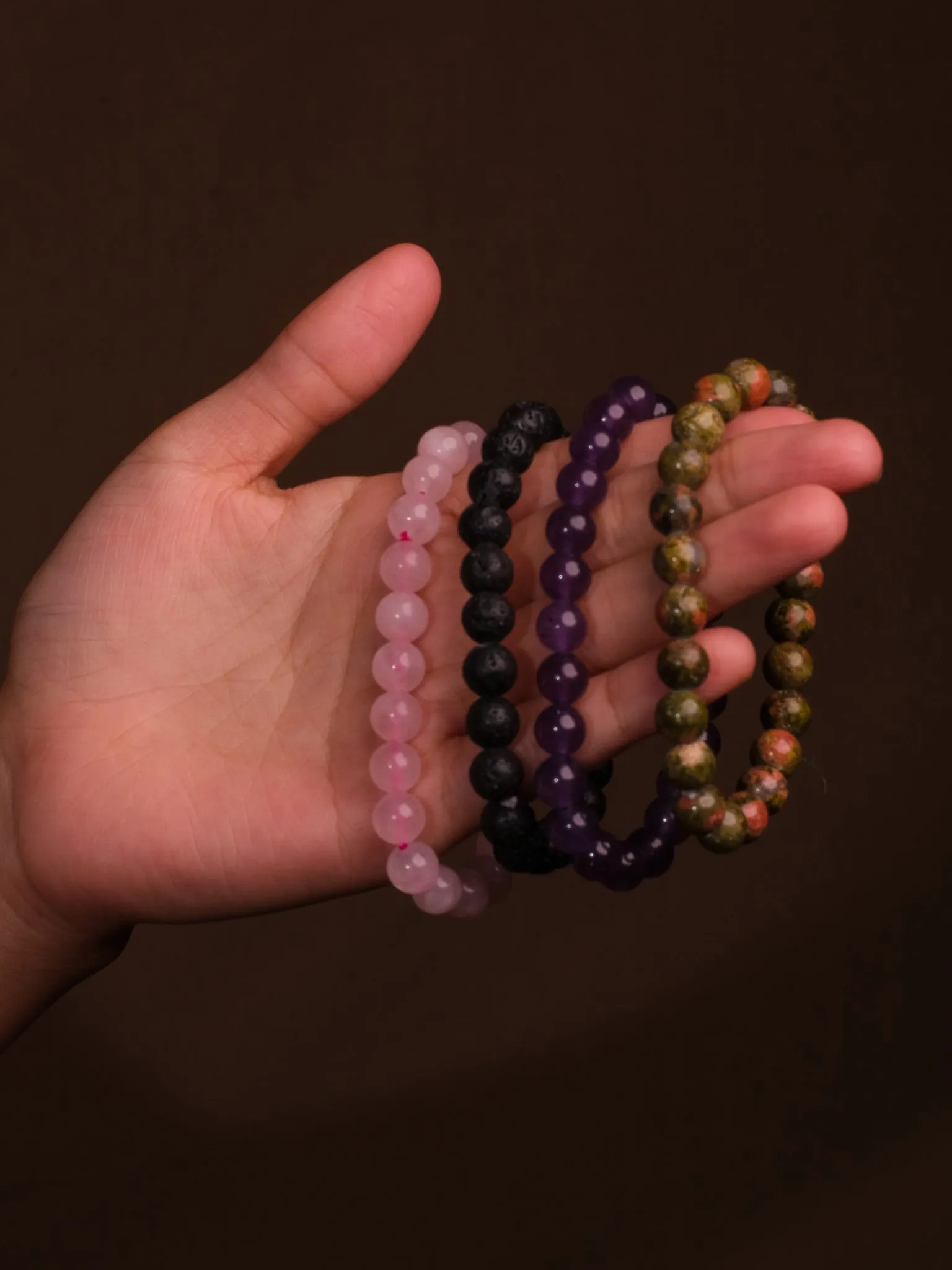 Auric Gemstone Beads Bracelet