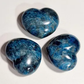 Blue Apatite - Palm Stone