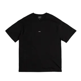 Boxy Micro Logo T-shirt - Black / White