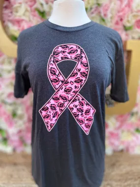 Breast Cancer Ribbon Tee