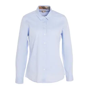 Camicia Donna Barbour Derwent Celeste