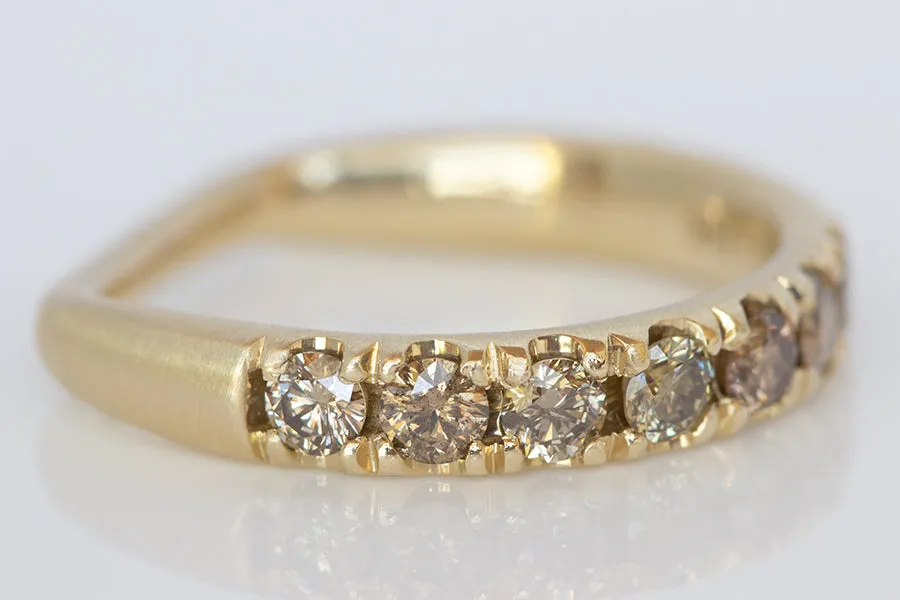 Champagne Diamond Euro Band