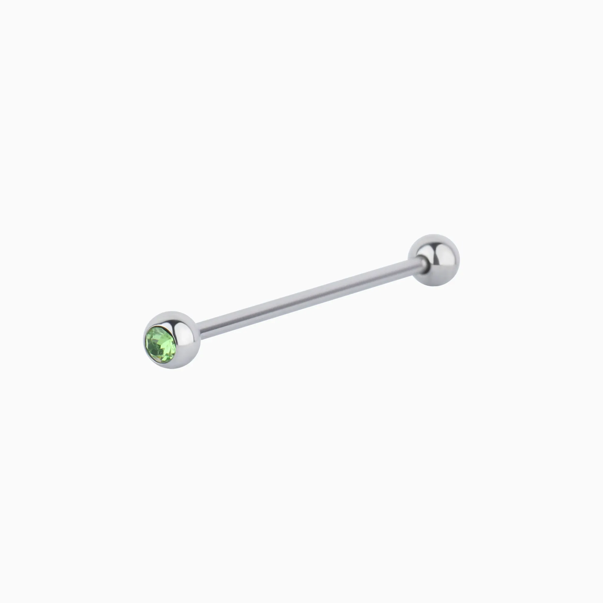 Charm Gem Industrial Barbell