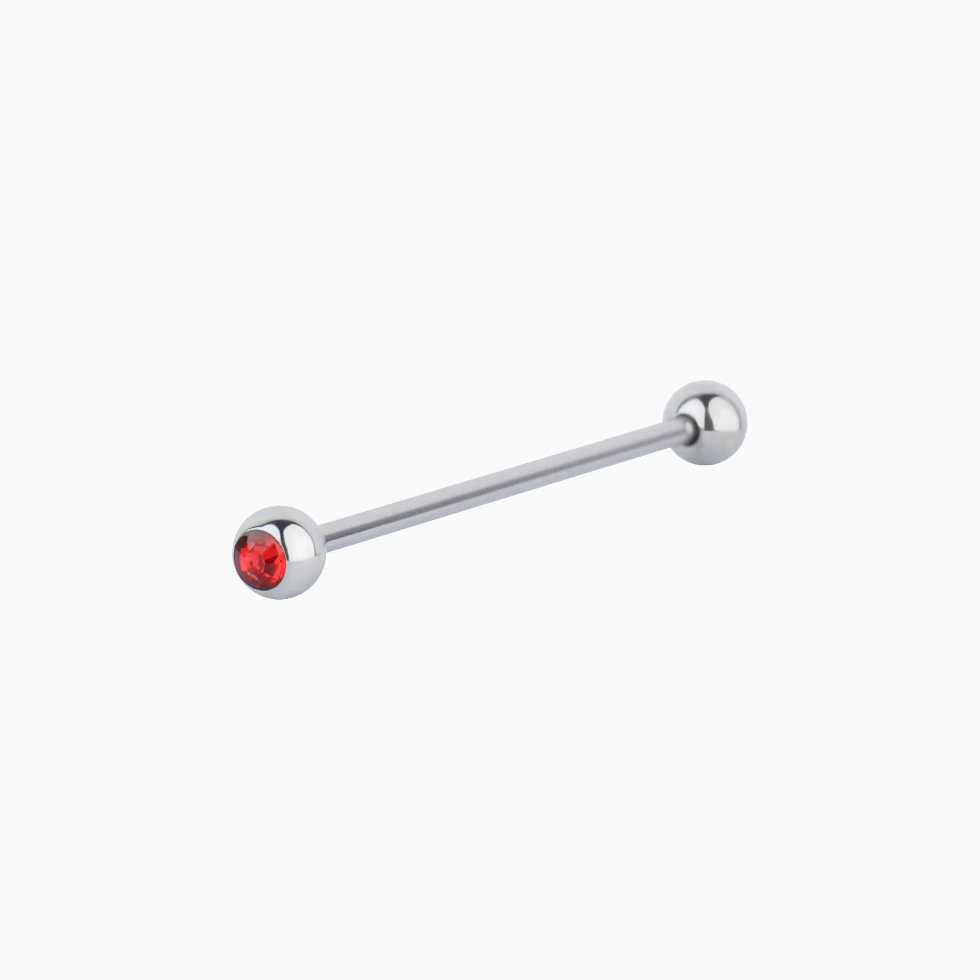 Charm Gem Industrial Barbell