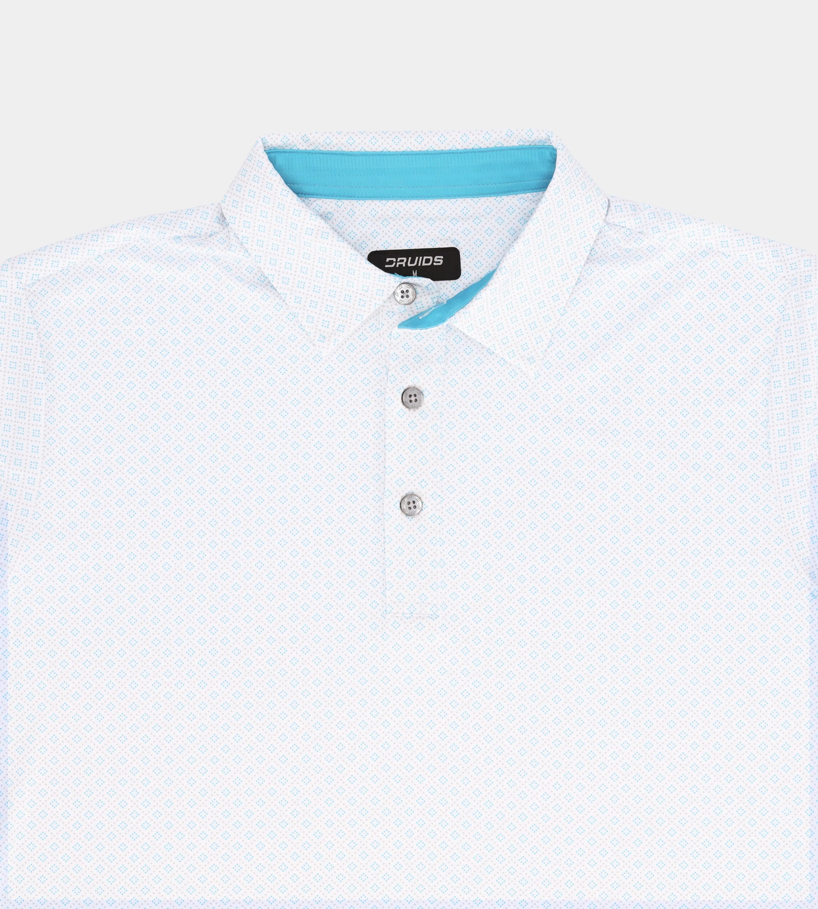 DIAMOND 2.0 POLO - WHITE