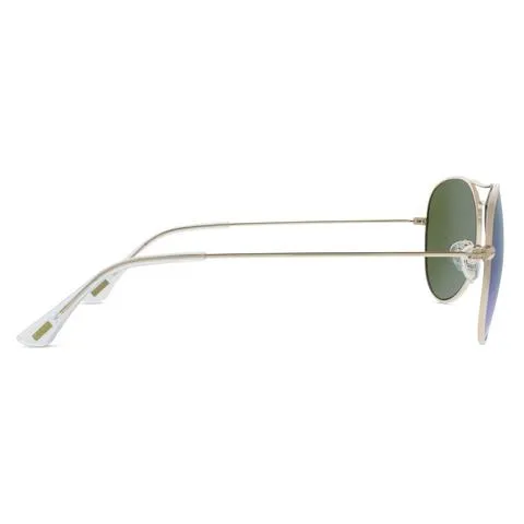 Diff Eyewear Cruz Aviator Sunglasses Gold Blue