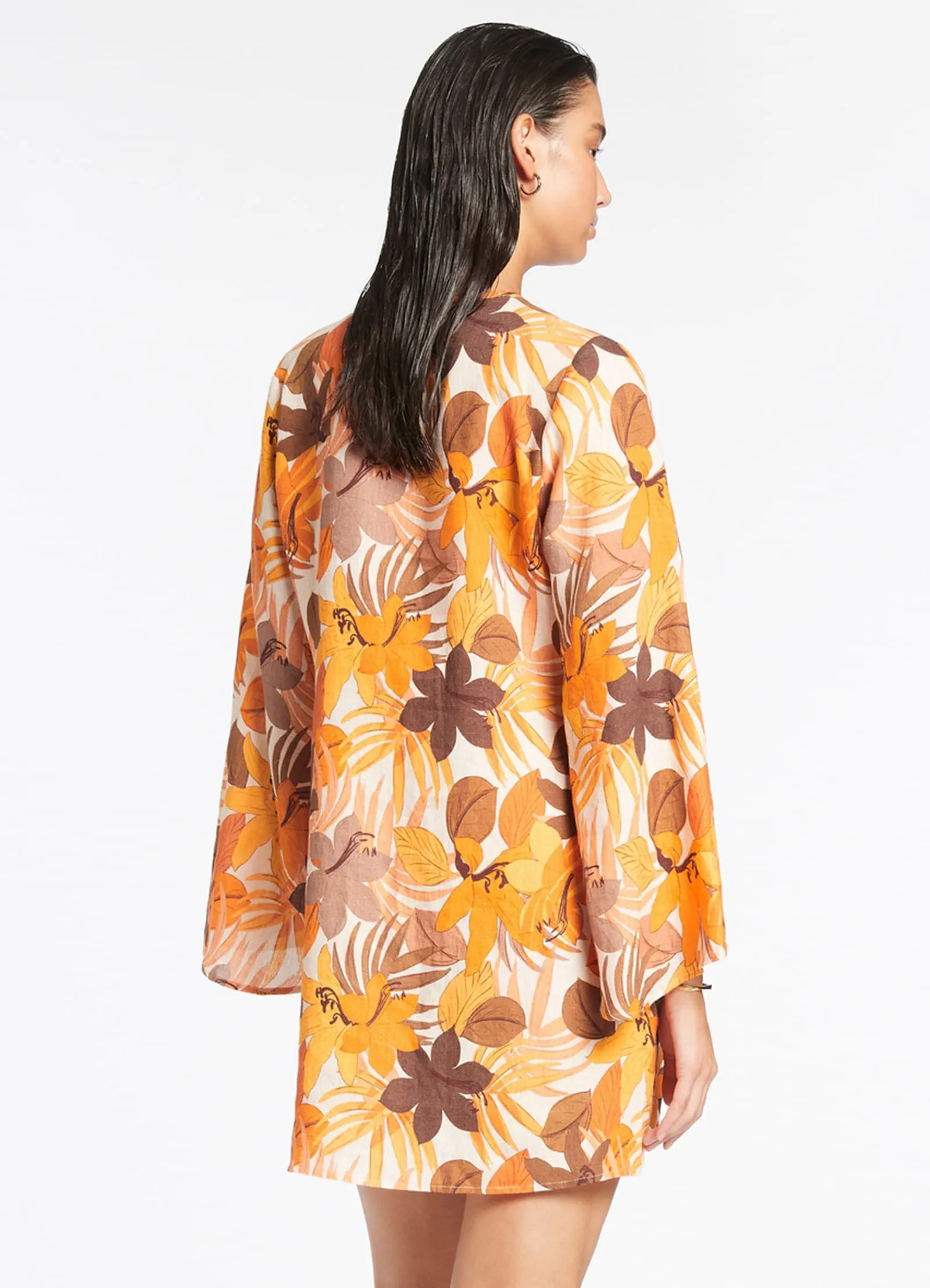 Floreale Kaftan - Latte