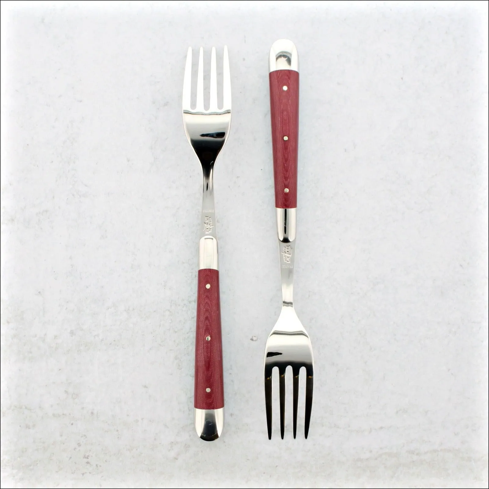 Forge de Laguiole Forks - Burgundy