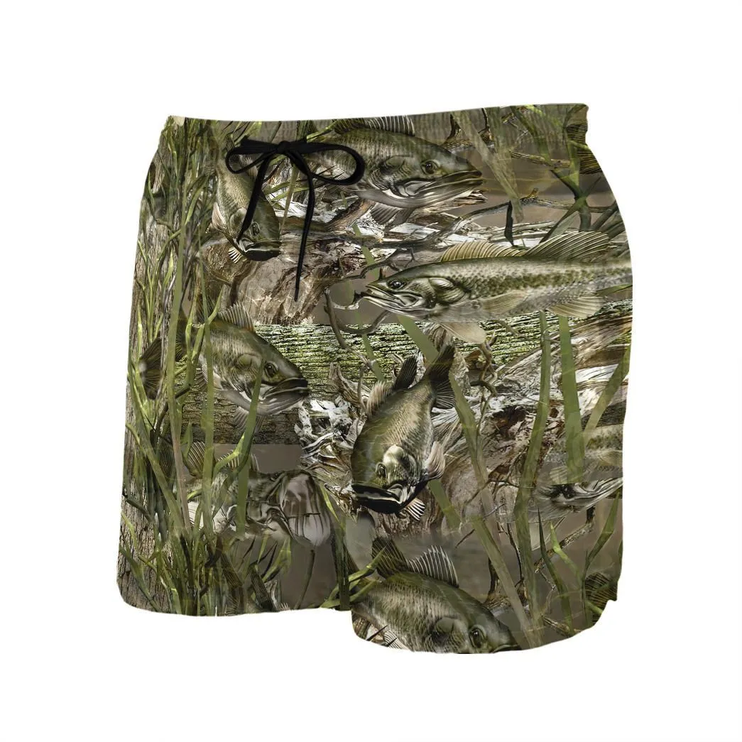 Gearhuman 3D Camo Fishing Hawaii Shirt