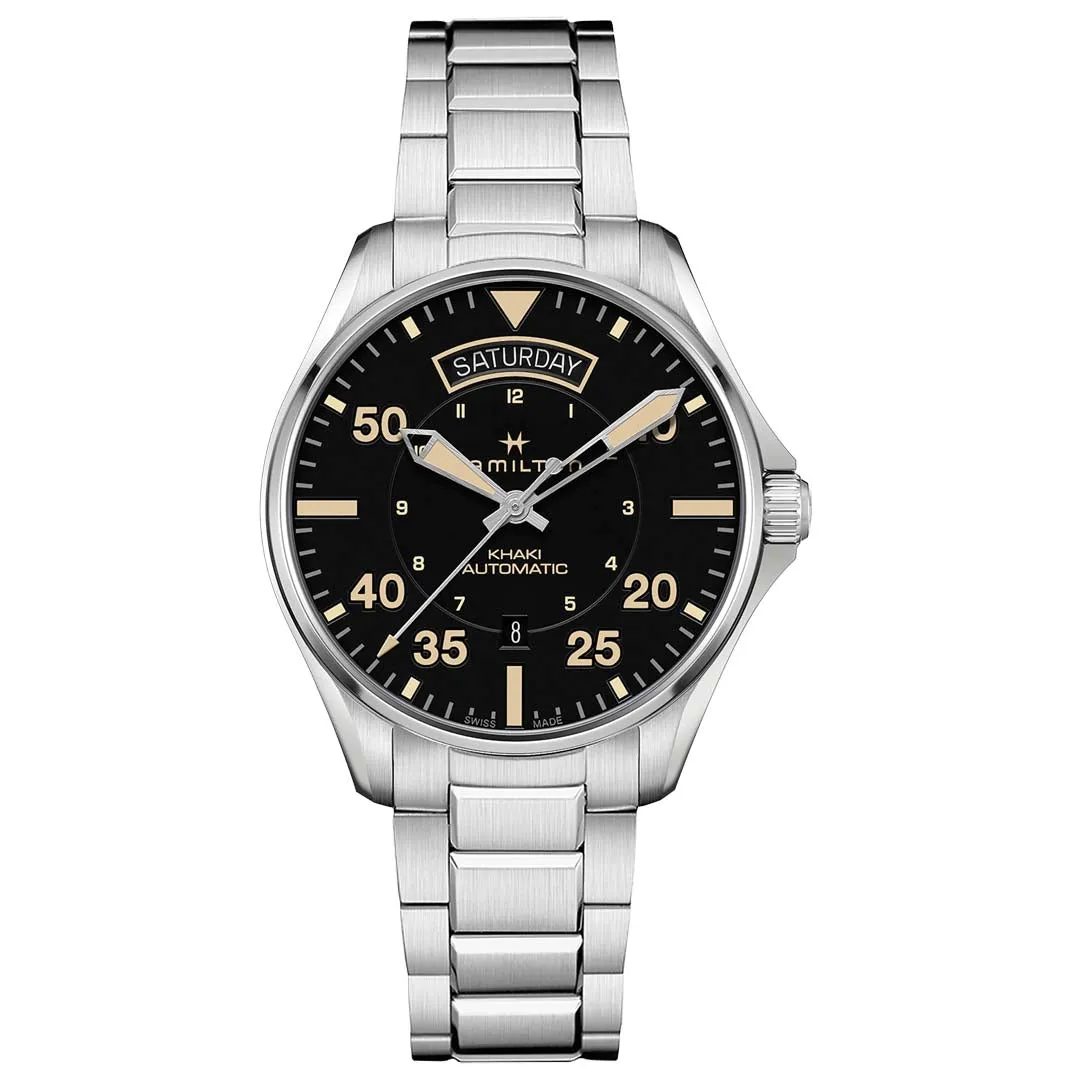 Hamilton Khaki Aviation Day Date Auto