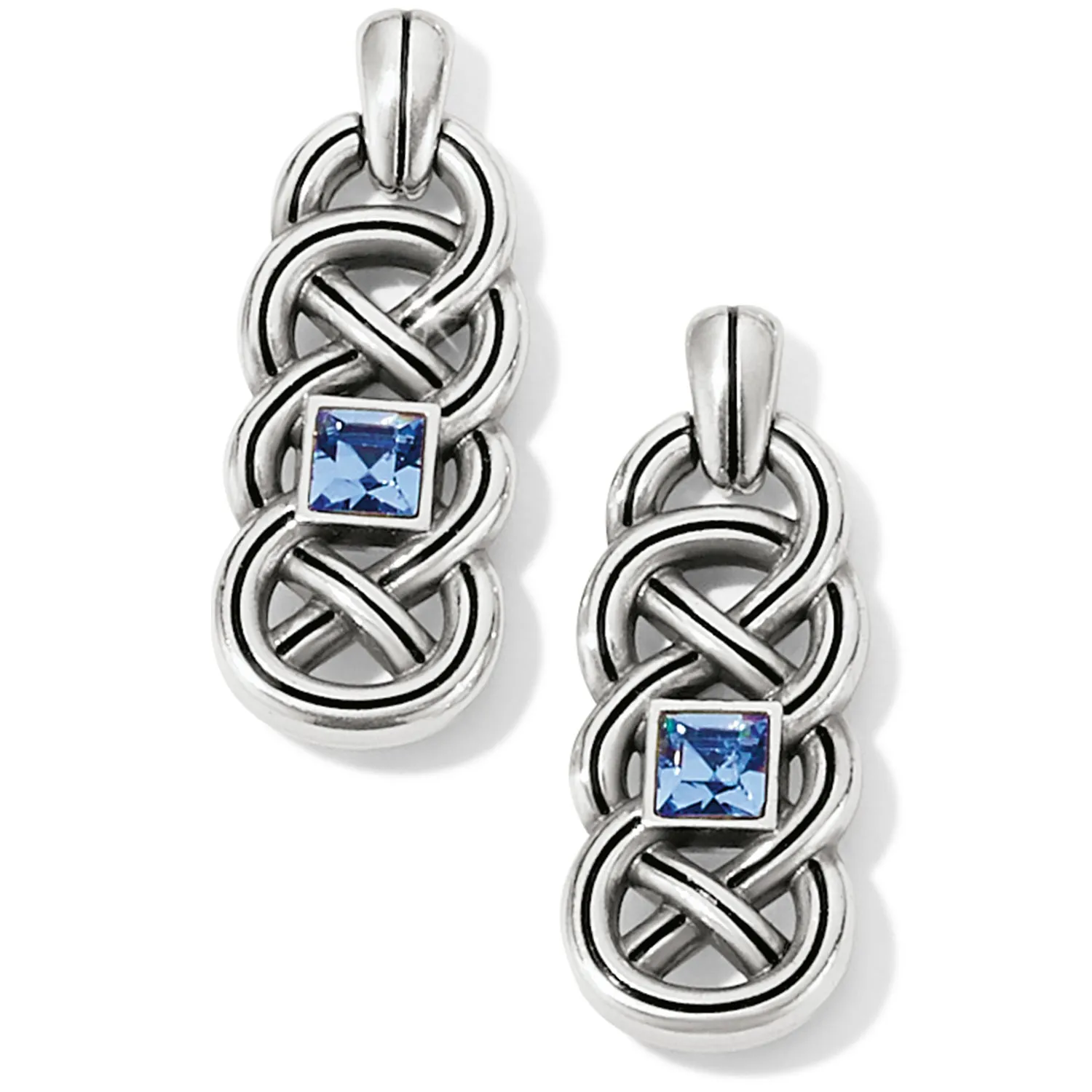 Interlok Lustre Post Drop Earrings