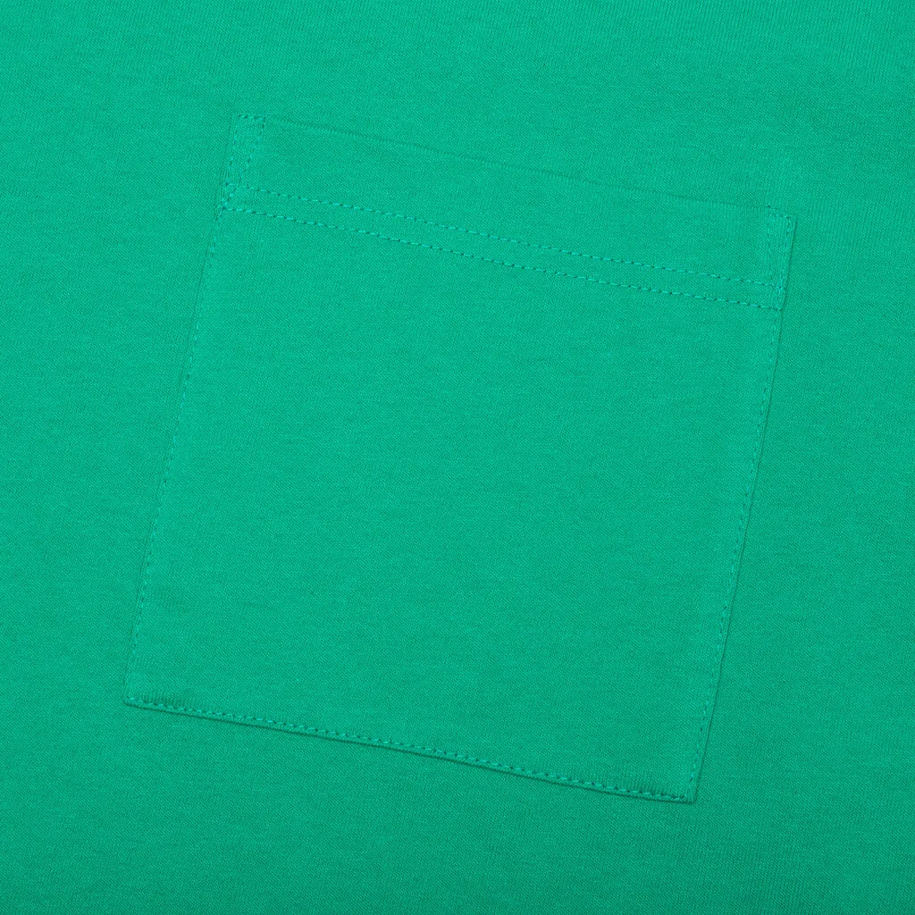 Jersey Braque Pocket Tee - Kelly Green