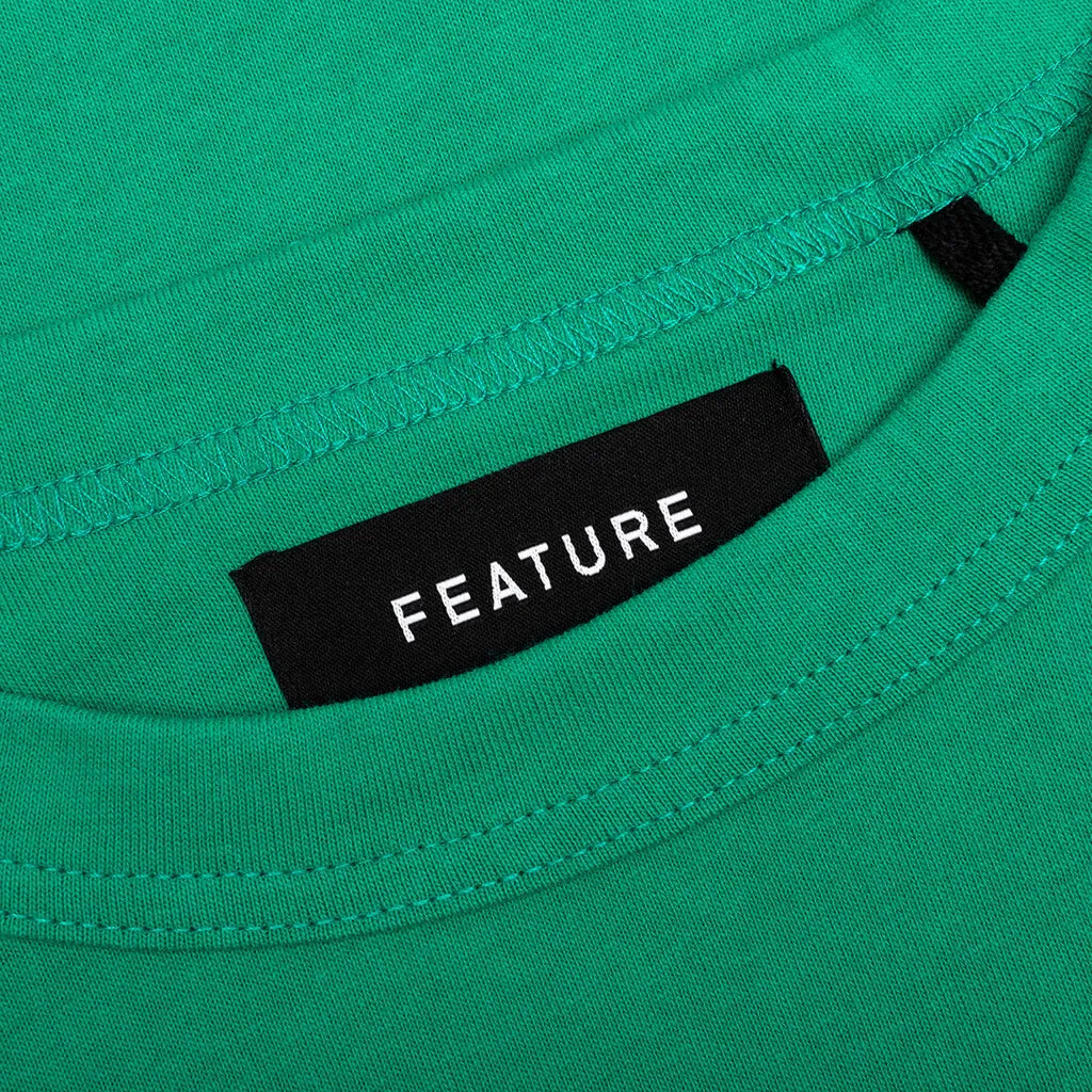 Jersey Braque Pocket Tee - Kelly Green