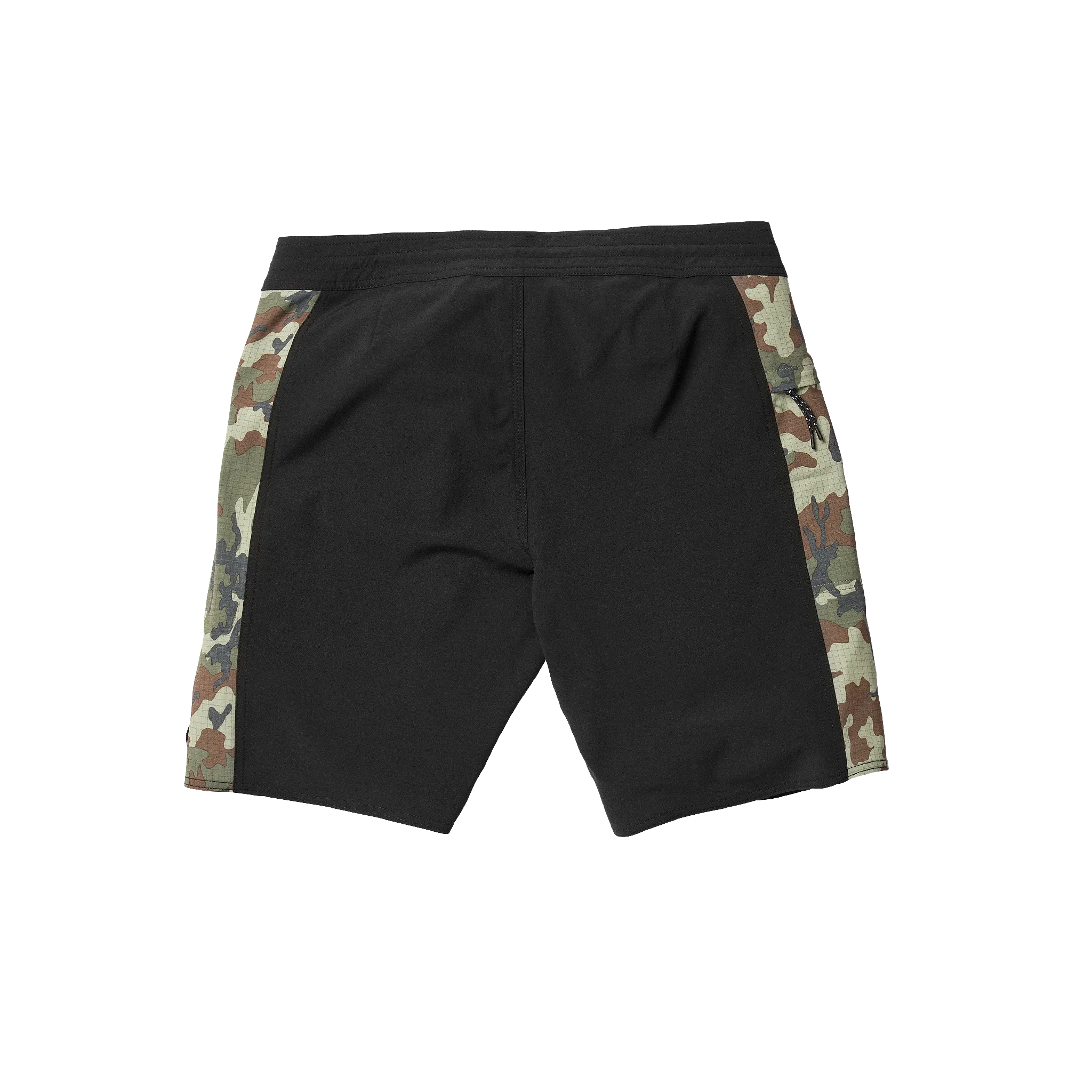 Keyhole Art Boardshort - Black