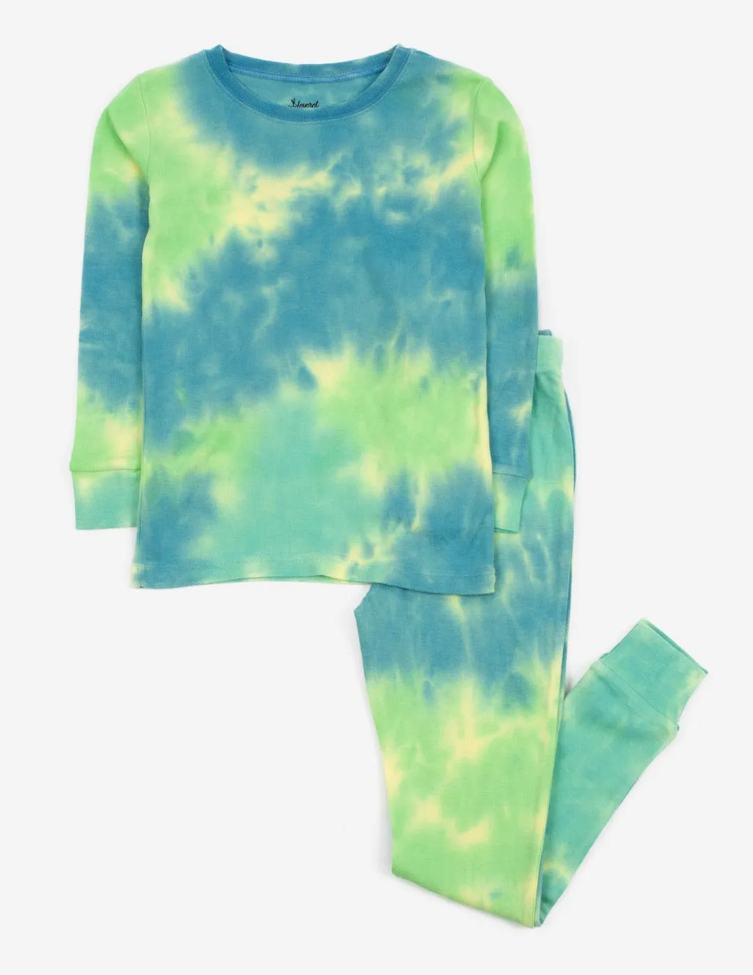 Kids Mix Tie Dye Cotton Pajamas