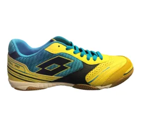 Lotto men's indoor soccer shoe Futsal pro VII ID R5779 yellow-blue