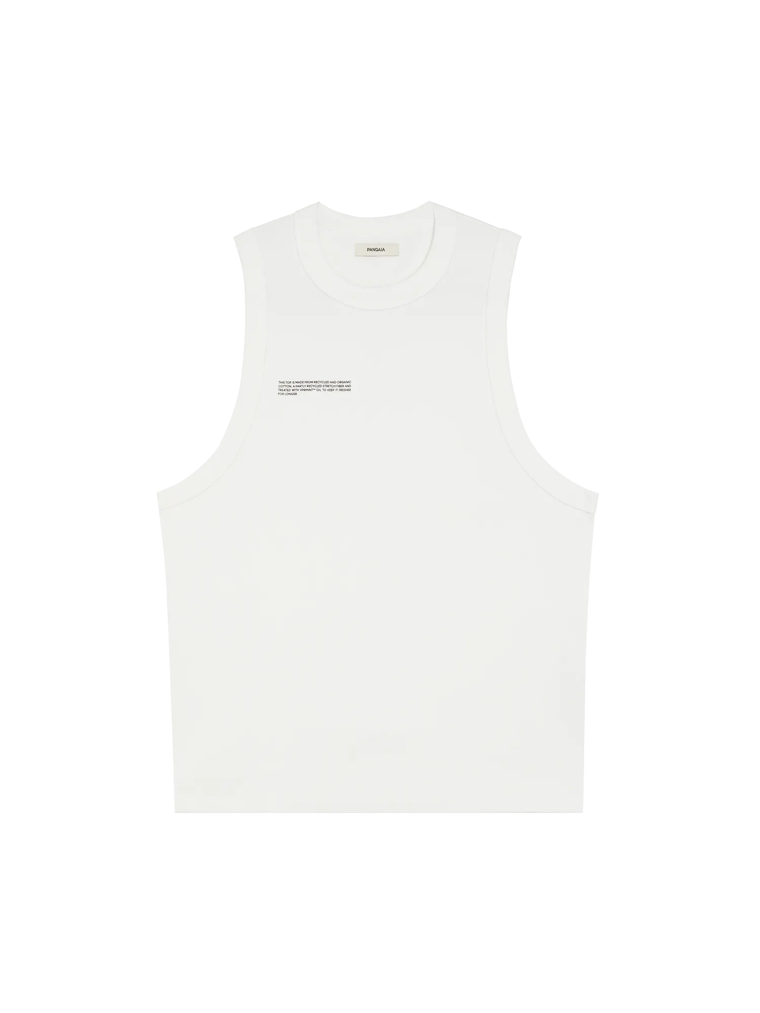 Men's Cotton Tank Top—off-white