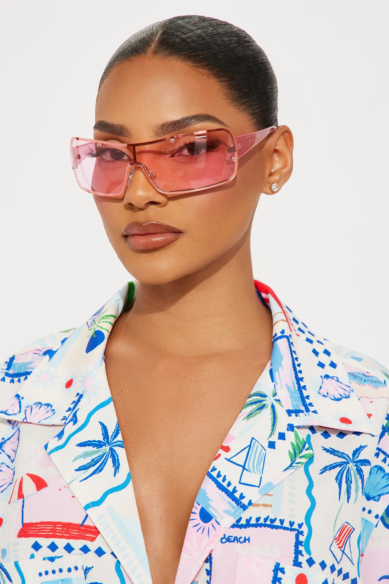 Miss Hilton Sunglasses - Pink