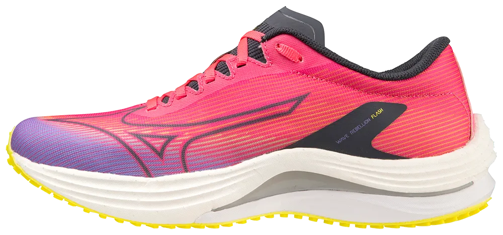 Mizuno Wave Rebellion Flash (B Width) - Release Pink (Womens)