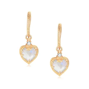 Moonstone Gold Earrings - Miracle