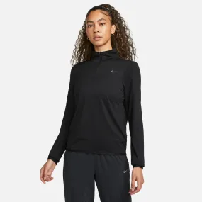 Nike Women's Dri-FIT Swift 1/4 Zip Running Top Black