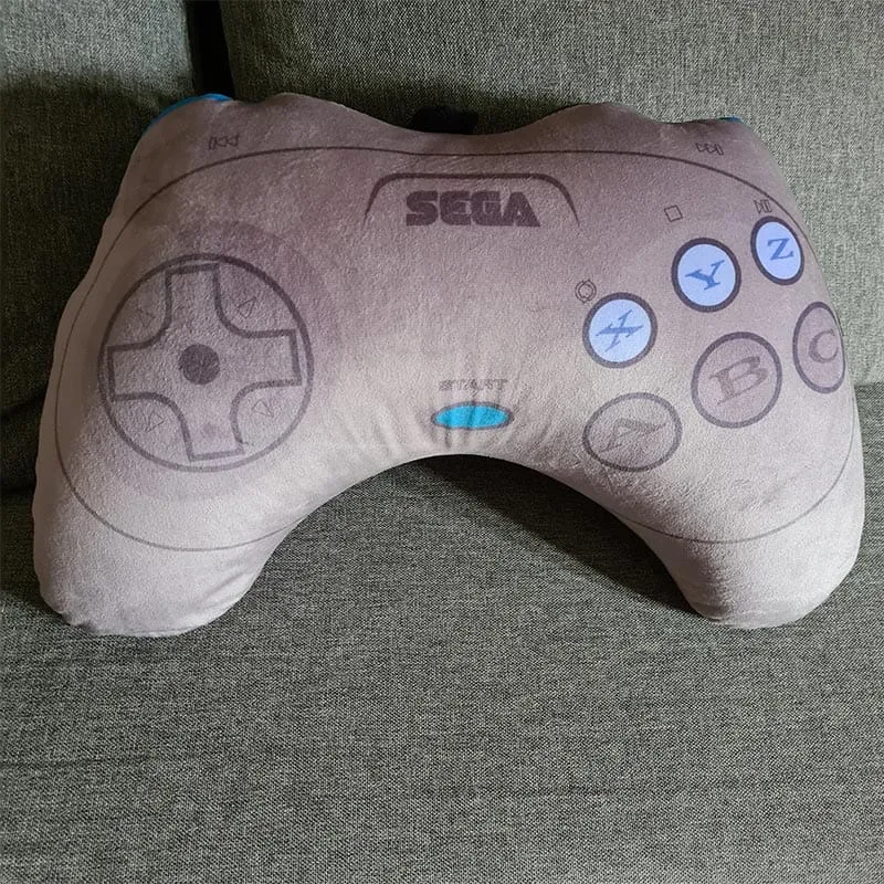 Official SEGA Saturn Controller Reversible Plushie / Cushion