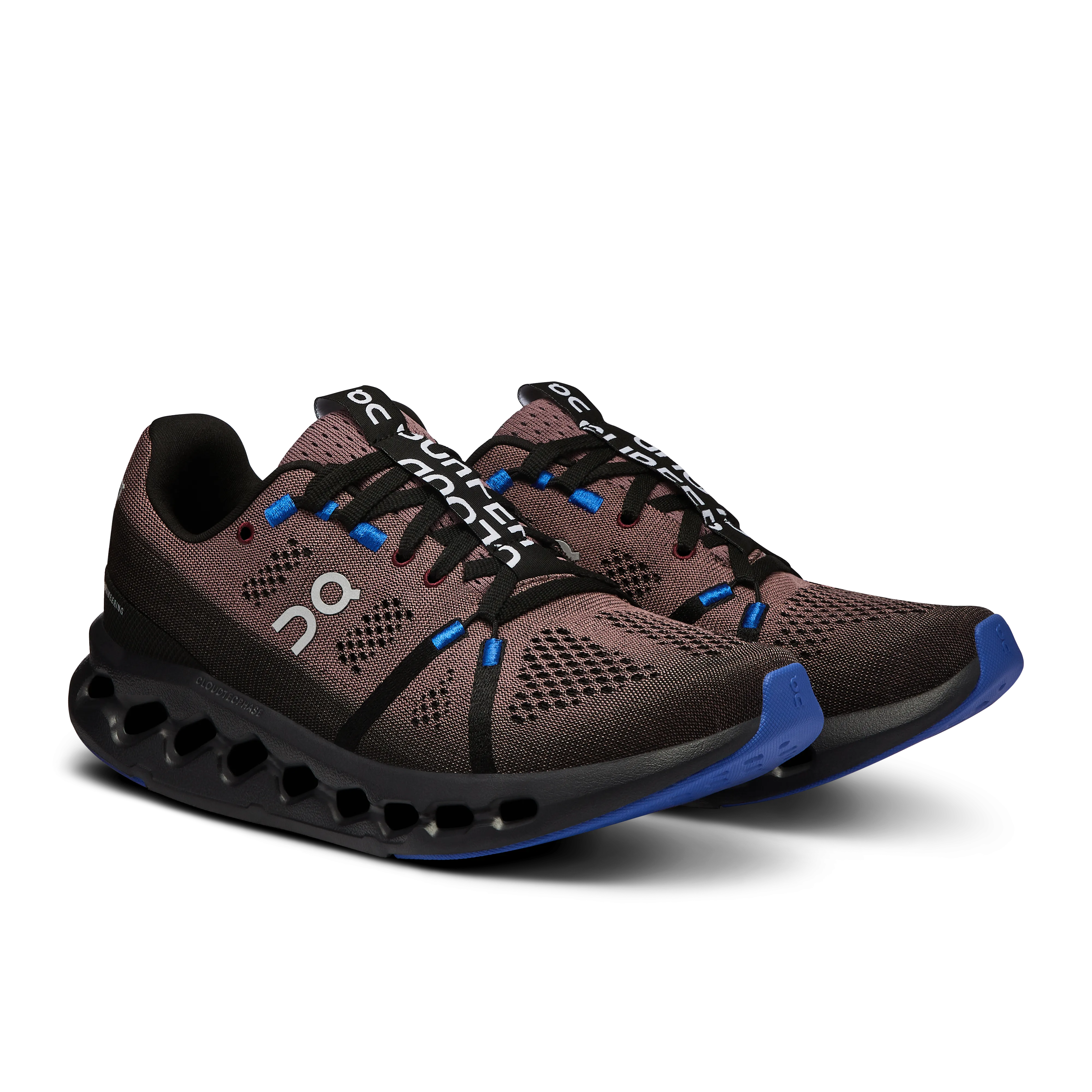 On Running Women's Cloudsurfer Shoes - Black / Cobalt