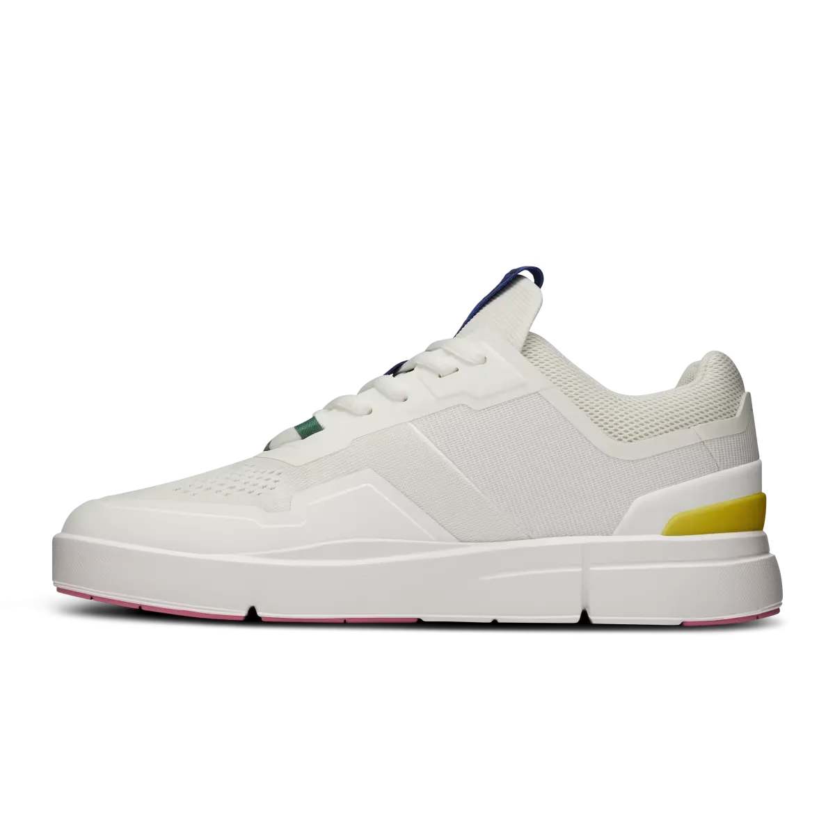 On Running Women's The Roger Spin Shoes - Undyed White / Yellow