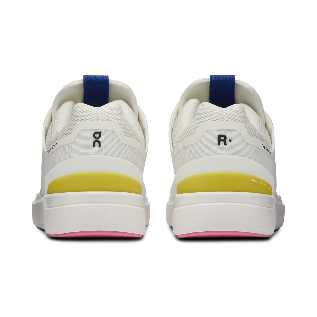 On Running Women's The Roger Spin Shoes - Undyed White / Yellow