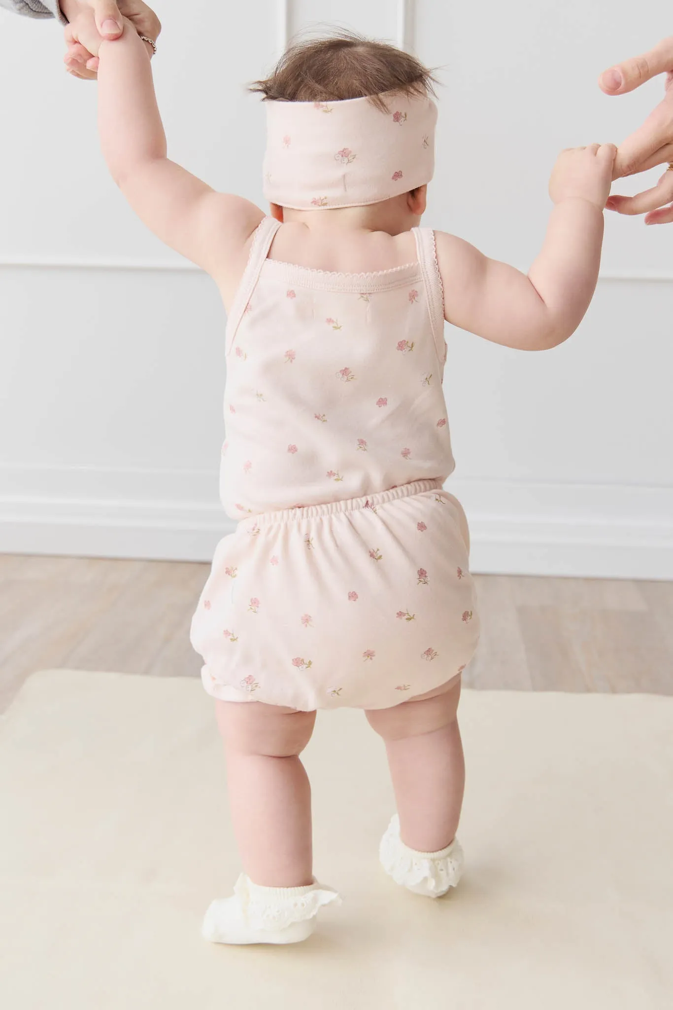 Organic Cotton Bridget Singlet Bodysuit - Meredith Morganite