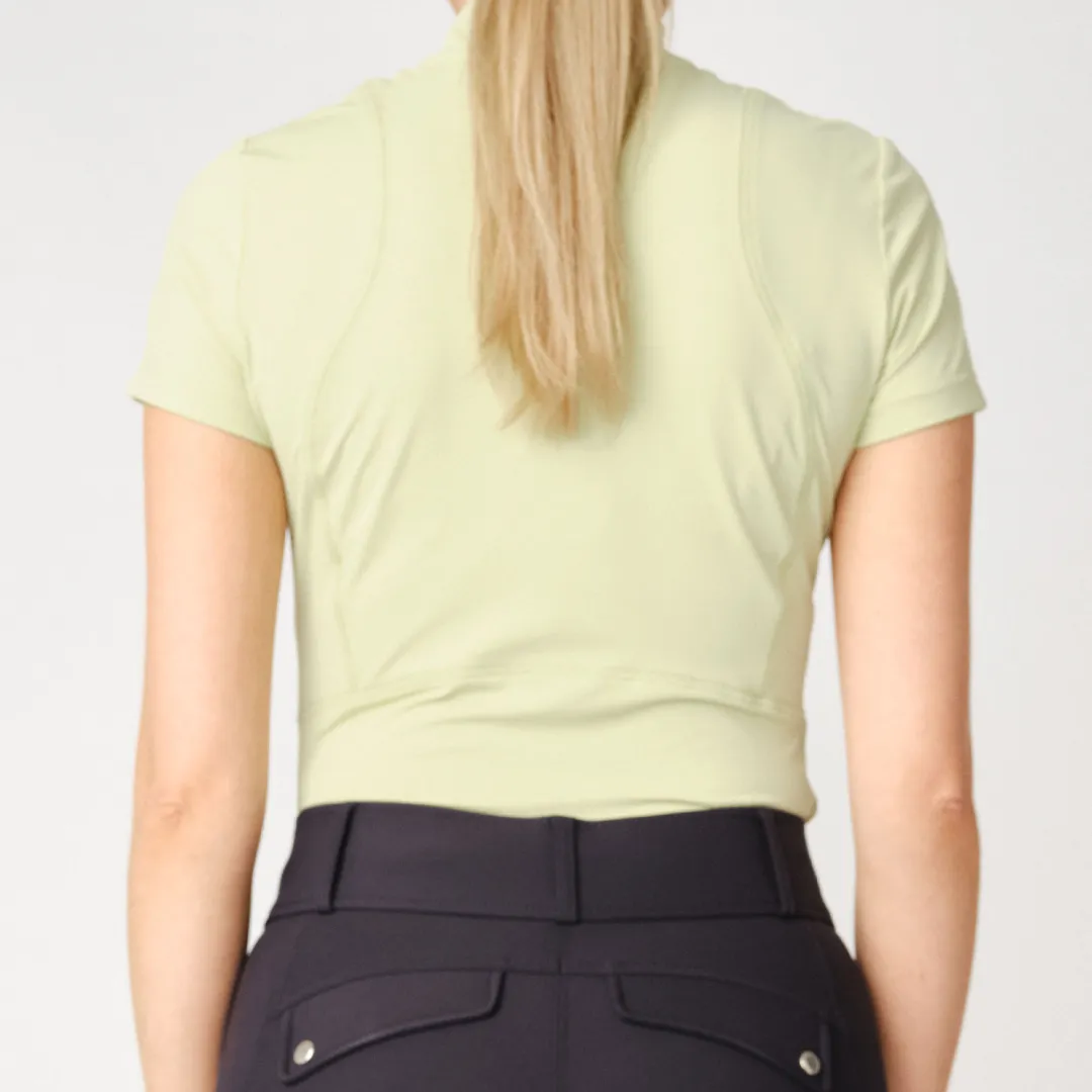 PS of Sweden Seed Green Adele Short Sleeve Base Layer