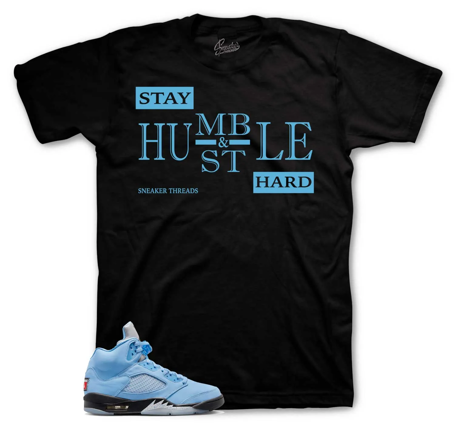 Retro 5 University Blue Humble Shirt