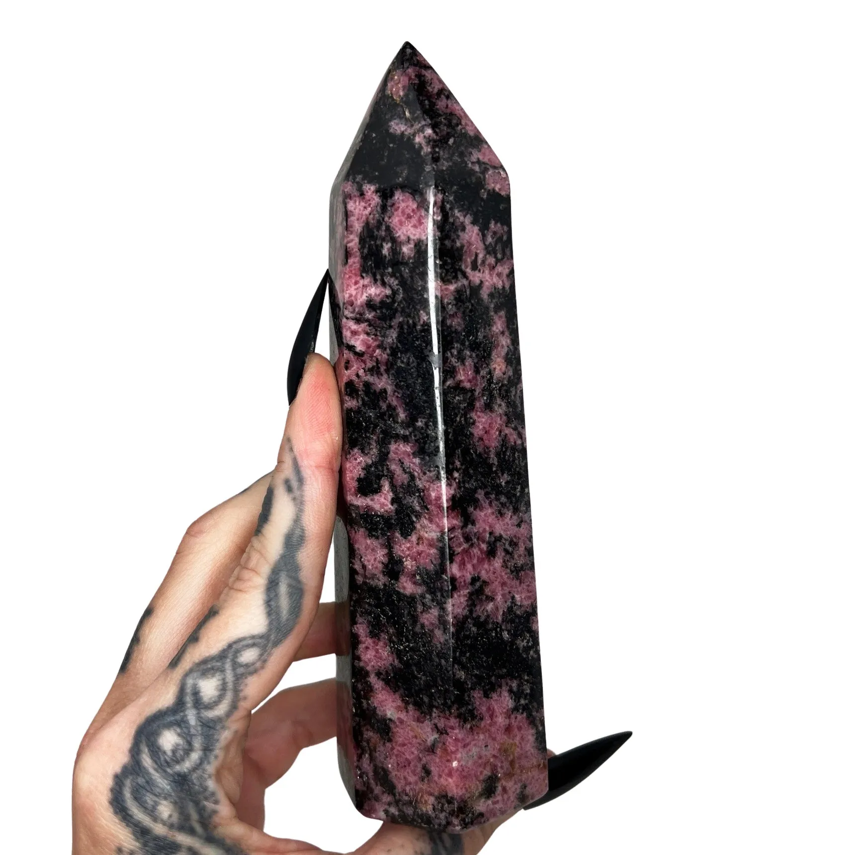 Rhodonite Tower 3 *free shipping*