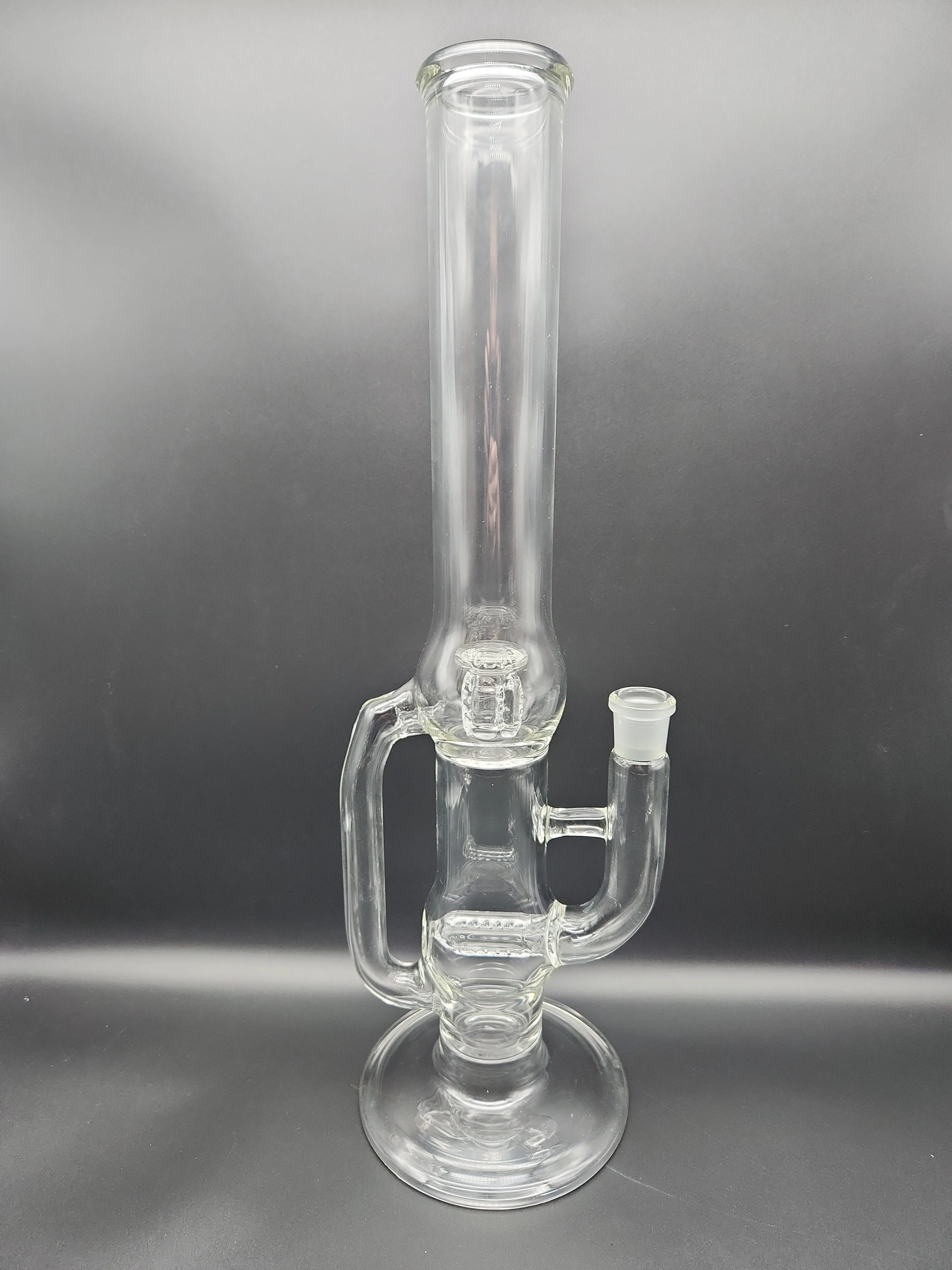 Slitted Inline to Vertical Inline Recycler Tubes - Fire Within Glass