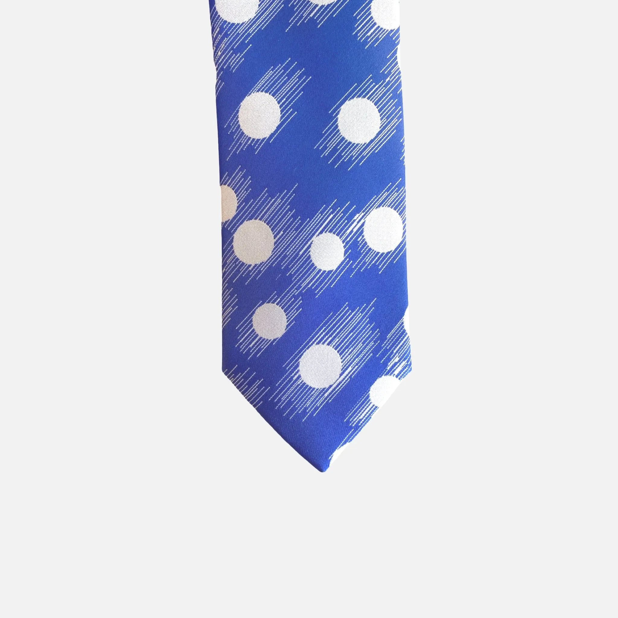 Steven Land Silk tie and Hanky “BW2423” Blue