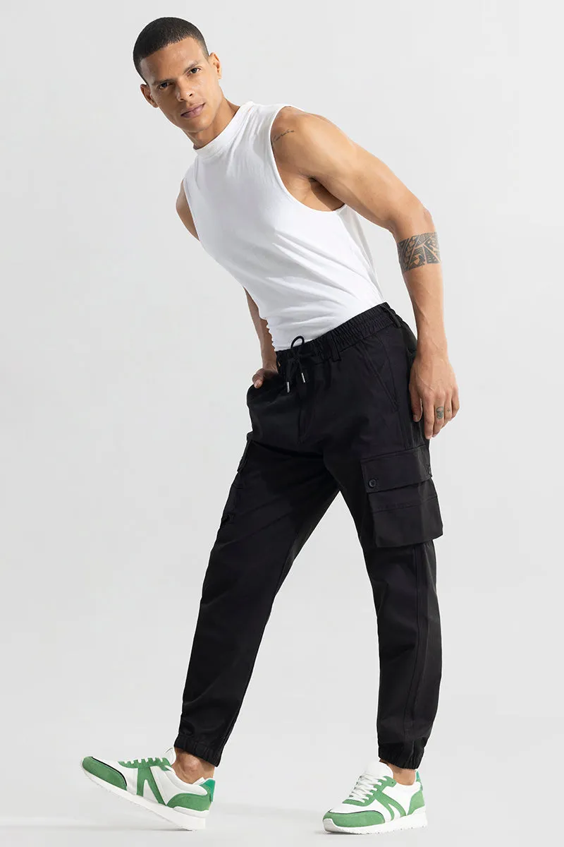 Stiller Black Cargo Pant