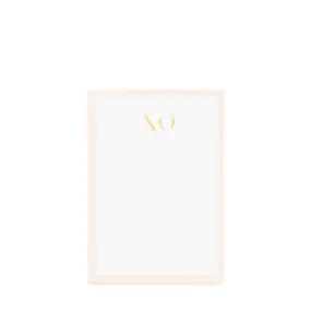 SUGAR PAPER | Mini Notepad Pale Pink XO