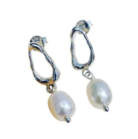 Tiana Freshwater Pearl drop earrings