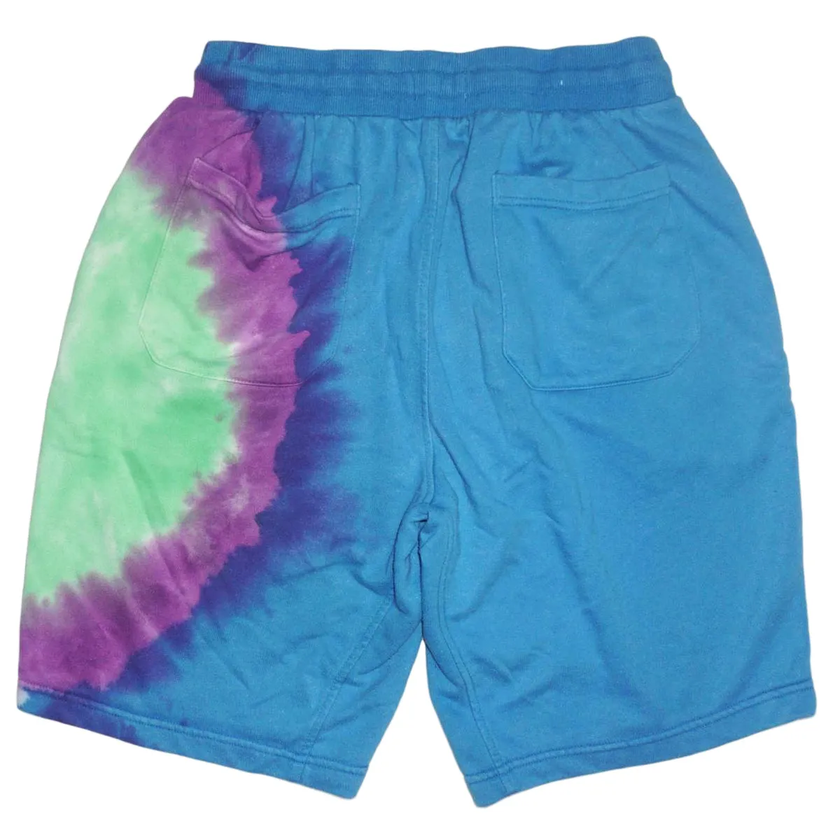 Tie-Dye Shorts (Blue/Grn/Prp) /D15