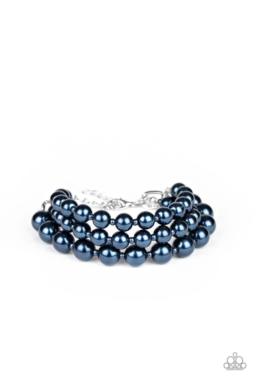 Total PEARL-fection - Blue Paparazzi Bracelet