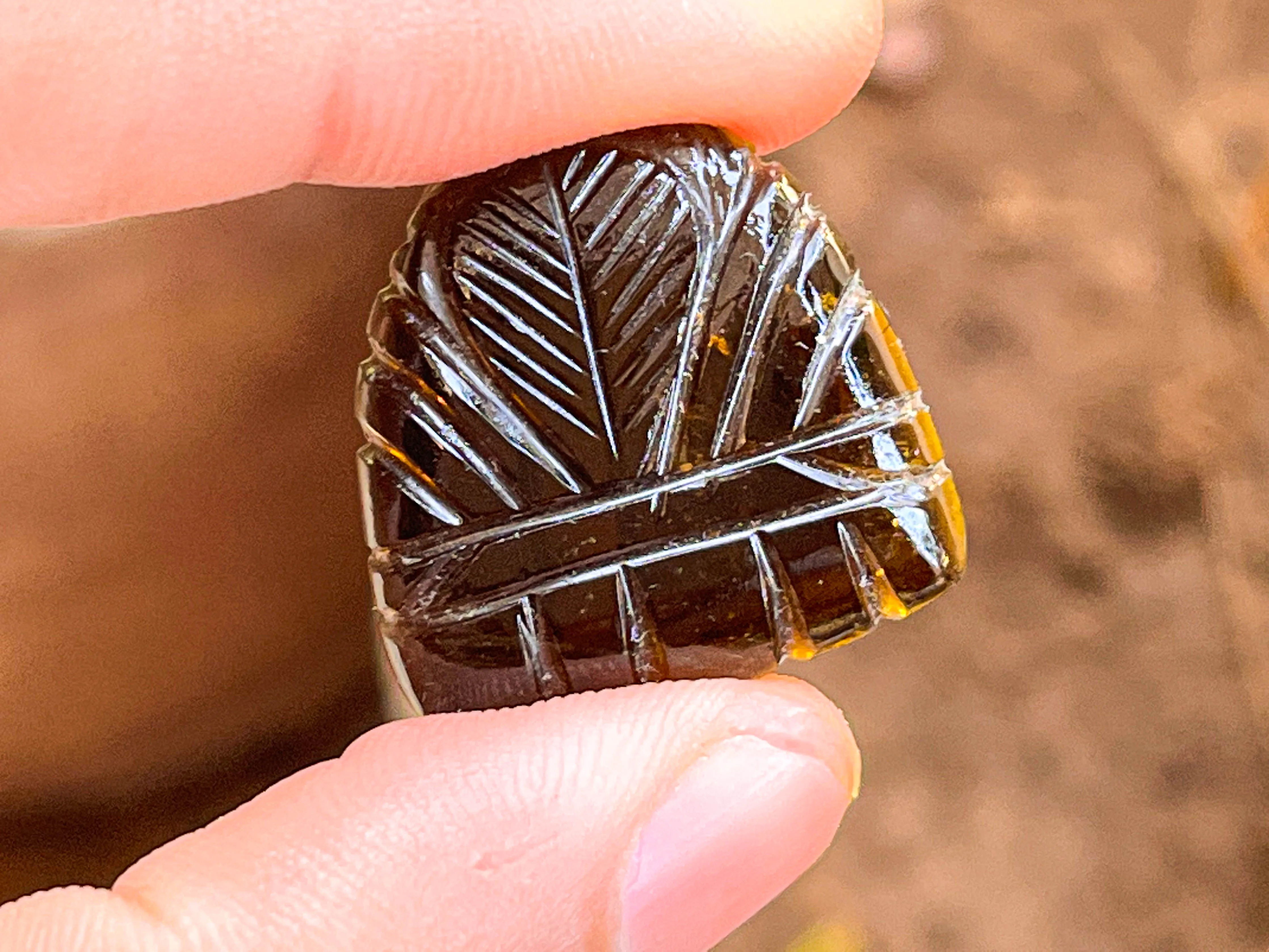 Tourmaline Carvings Set 2