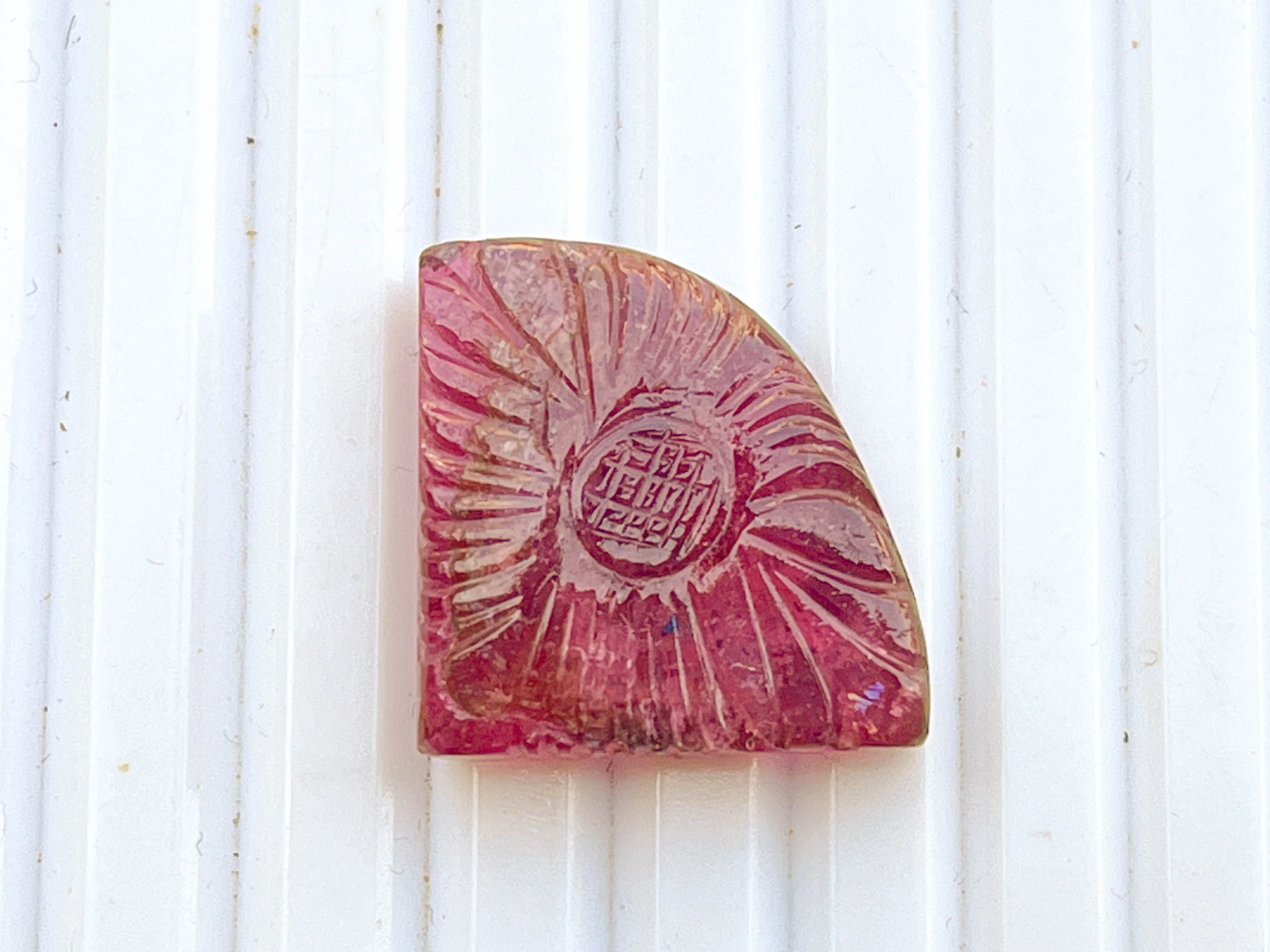 Tourmaline Carvings Set 2