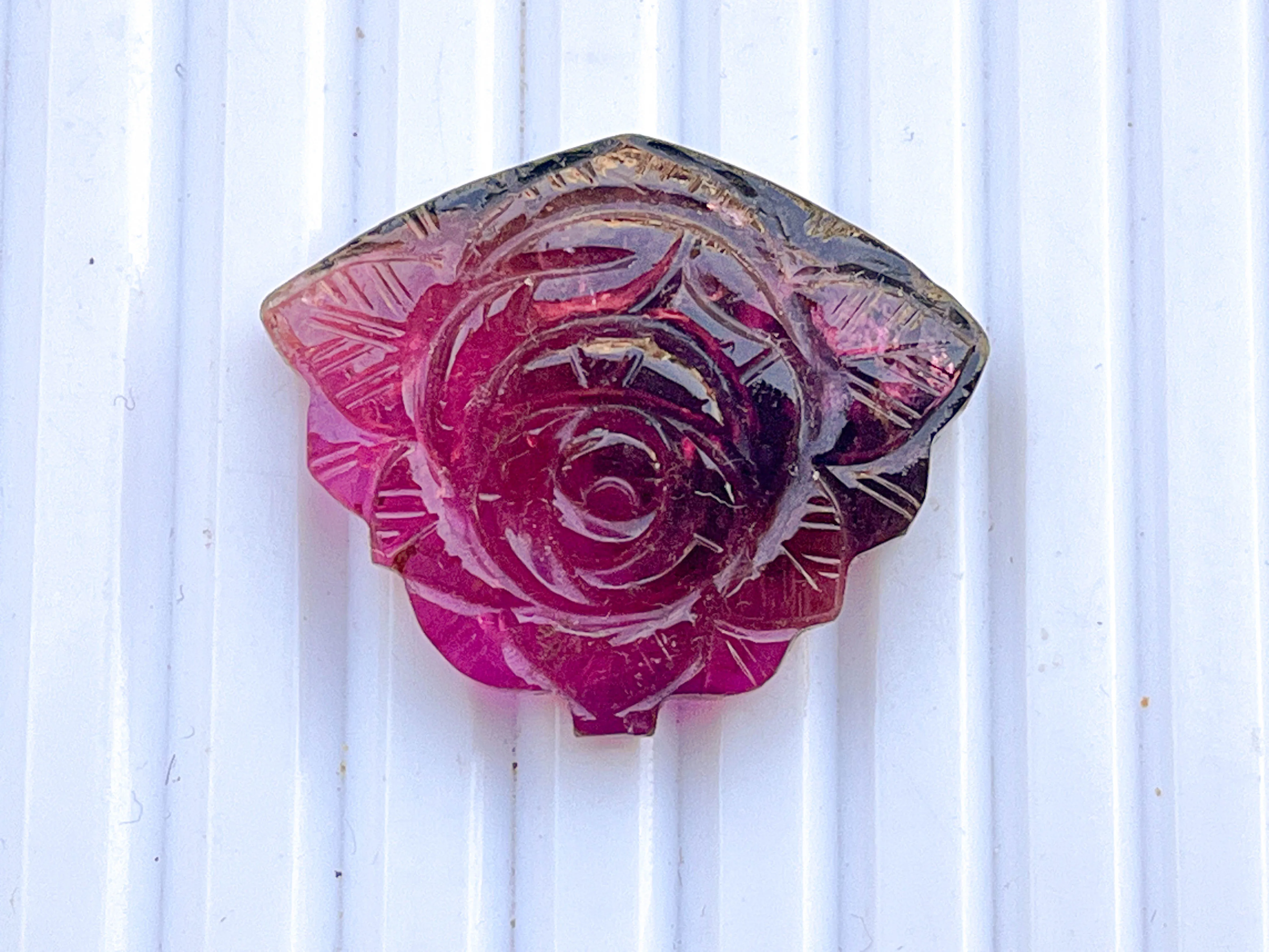 Tourmaline Carvings Set 2